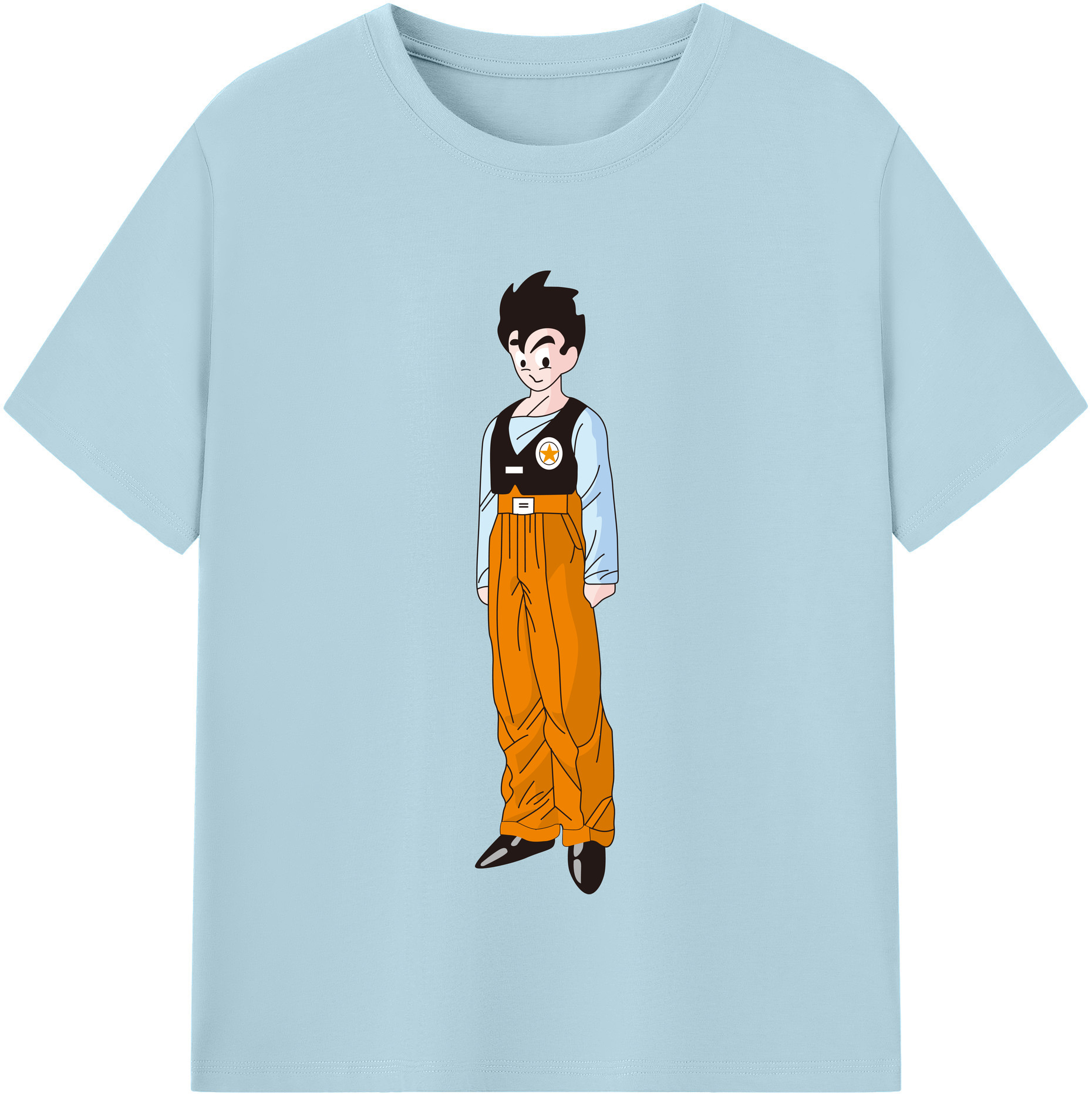（画像用） ドラゴンボール DRAGON BALL 綿100％半袖Tシャツ（フロントプリント）